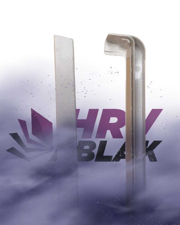 fehér műanyag végzáró alumínium párkányhoz