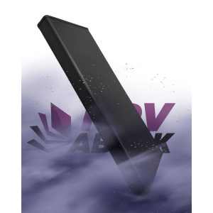 Antracit glatt műanyag párkány