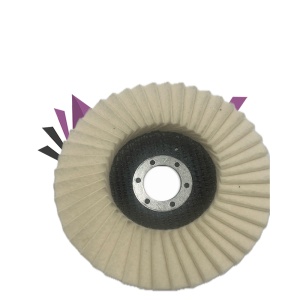 ABRABORO lamellás filc polírozó korong 125×22 mm
