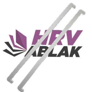 Műanyag ablakpárkány végzáró 60 cm fehér PROJECT - Image 4