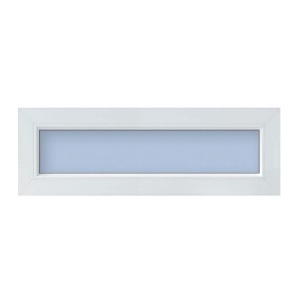 Fix műanyag ablak 100×30 cm SCHÜCO CT70 fehér 2 rétegű üveggel