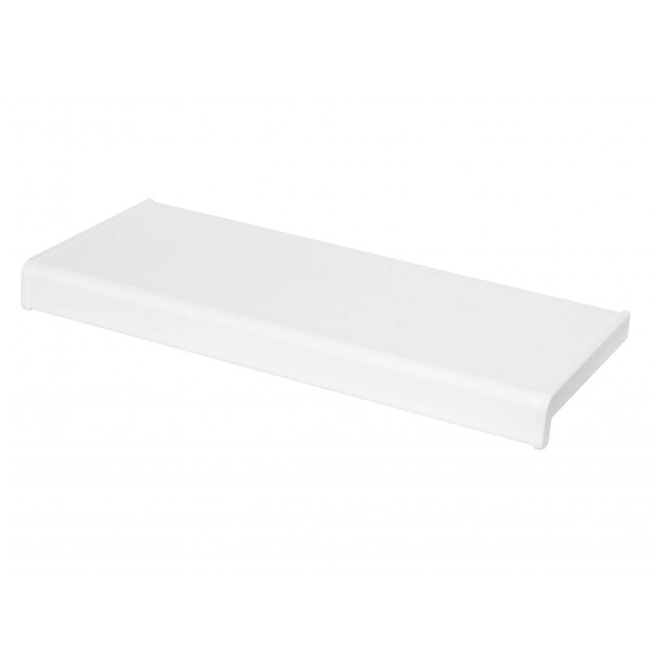 30 cm-es műanyag ablakpárkány fehér színben STRONG fehér műanyag párkány