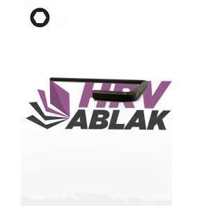 Nyílászáró vasalat beállító 4 mm "U" imbuszkulcs - Image 3